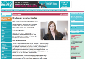 UTalkMarketing Article