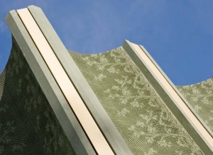 Lace detail on Nottingham Contemporary